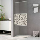 Paroi de douche à l'italienne à verre esg pierre 90x195 cm