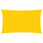 Voile d'ombrage 160 g/m² jaune 2,5x5 m pehd