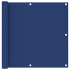Écran de balcon bleu 90x400 cm tissu oxford