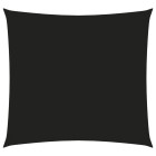 Voile toile d'ombrage parasol tissu oxford carré 2,5 x 2,5 m noir helloshop26 02_0009461