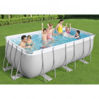 Ensemble de piscine rectangulaire power steel 412x201x122 cm