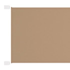 Auvent vertical 140 x 800 cm tissu oxford taupe helloshop26 02_0007630