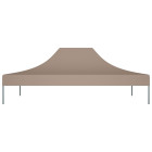 Toit de tente de réception 4x3 m taupe 270 g/m²