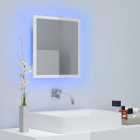 Miroir à LED de salle de bain 40x8,5x37 cm Acrylique - Couleur au choix