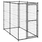Chenil extérieur cage enclos parc animaux chien d'extérieur pour chiens acier 110 x 220 x 180 cm  02_0000361