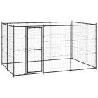 Chenil extérieur cage enclos parc animaux chien extérieur acier 7,26 m²  02_0000386