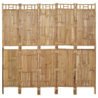 Cloison de séparation 5 panneaux bambou 200x180 cm