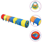 Tunnel de jeu pour enfants multicolore 245 cm polyester