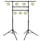 Support de lampe 238x115x(180-300) cm acier