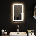 Miroir de salle de bain à led 30x50 cm