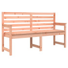 Banc de jardin meuble de patio d'extérieur terrasse 159,5 x 48 x 91,5 cm bois massif de douglas 