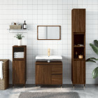 Ensemble de meubles de salle de bain 3 pcs bois d'ingénierie - Couleur au choix