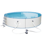 Ensemble de piscine hydrium avec cadre en acier rond 460x90 cm