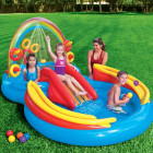 Piscine gonflable rainbow ring play center 297x193x135cm 57453np