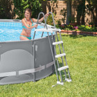 Échelle de sécurité pour piscine à 4 marches 122 cm