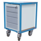 Servante atelier 1 plateau bois 600 x 600 mm 400 kg - 880010596