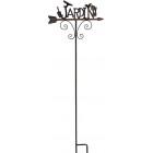 Direction jardin à planter en fonte 127 cm