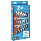 Coffret 6 clés à fourche bost - 892010