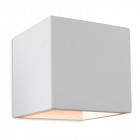 Applique troy plaster, blanc