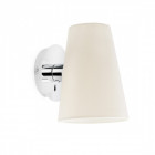 Aplique murale chrome lupe 1 ampoule