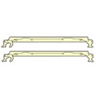 Fix alu console double pour fixation rapide - A 60 - entraxe 500