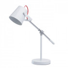 Lampe de table blanche megapolis 1 ampoule 63 cm