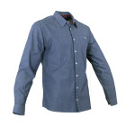 Chemise chambray LMA ALPES - Bleu Denim - Taille XXL - 9160 T.6