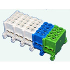 Borne d alimentation Tri+N+PE 25 mm ? avec repiquage pour coffret NEW STAR IDE