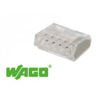 50 connecteurs wago 5 entrées (gris)