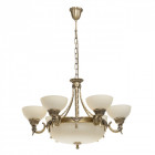 Chandelier laiton classic 6 ampoules 90 cm