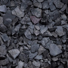 Paillage naturel pétales ardoise noire 30-90 mm - pack de 12,5m² (2 big bag de 500kg = 1t)