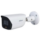 Caméra tube ip extérieure 5mp wizsense full-color avec éclairage led - dahua