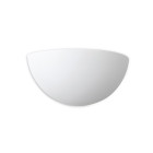 Applique bowl plaster, blanc