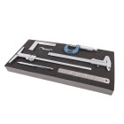 Insert outils de mesure (6pcs) composition métrologie pour mesure et de précision - ac 0000 - clas equipements