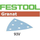 Abrasif STF FESTOOL - V93/6 - grain 80 - 50 pièces - 497392