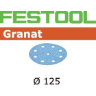 Boite de 100 abrasifs FESTOOL STF D125/90 P120 GR/100 - 497169