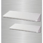 Etagère polypropylène blanc 530x230mm (accessibilité pmr)