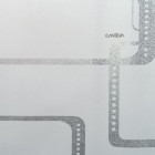 Papier peint adhésif - Modèle rectangle blanc