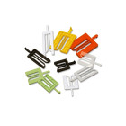 Cale de pose fourchette lrg.36mm l.40mm epaisseur 1mm transparent - Sachet de 1000