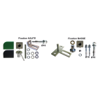 Kit pivot de portail à cheviller ing fixations - section carré 45x45mm - a011100