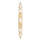 Entrée DUBOIS - 140 mm - laiton patiné - 247434