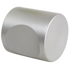 Bouton à encoche blindomax ø30 mm argent - al4001-30ar