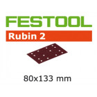 Lot de 50 Abrasifs StickFix 80x133mm pour bois STF 80X133P120RU2/50 FESTOOL 499050