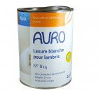 lasure couvrante blanche pour lambris 2,5 l - n° 814