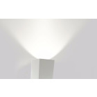 Applique murale led b33 3w ip44 blanc - couleur eclairage au choix