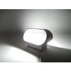 Applique murale led b43 5w ip44 blanc - couleur eclairage au choix
