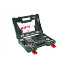 Coffret V-Line 68 pièces Bosch pour perçage et vissage avec cutter, tige magnétique et renvoi d’angle - 2607017191