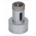 Trépan diamant X-Lock Ø25x35 mm BOSCH meulage à sec - 2608599031