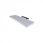 Étagère murale flottante Blanc brillant 900x240x38 mm BOURG MERMIER - P-EMF900BB