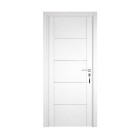 Bloc-porte pose fin de chantier collection premium casoar, h.204 x l.73 cm, aspect chêne blanc, réversible